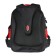 Frame backpack, 36 x 28 x 20 cm, Grizzly RAZ-287, with a cardholder, black/red RAZ-287-81