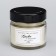 Aromatic candle made of soy wax in a bank, 75 g, plum and cashmere