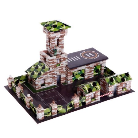 Designer from bricks "Military Base", 1031 parts-1