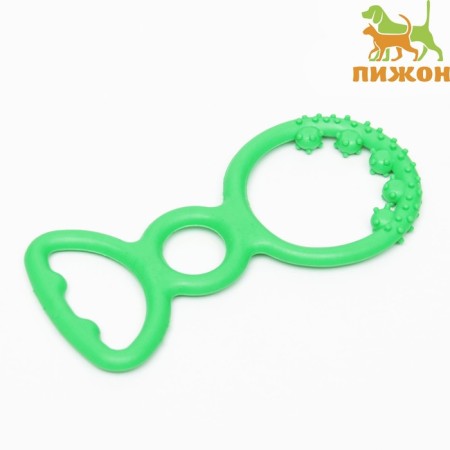 Chewing toy "System of perseverance", TPR, 18 cm, green