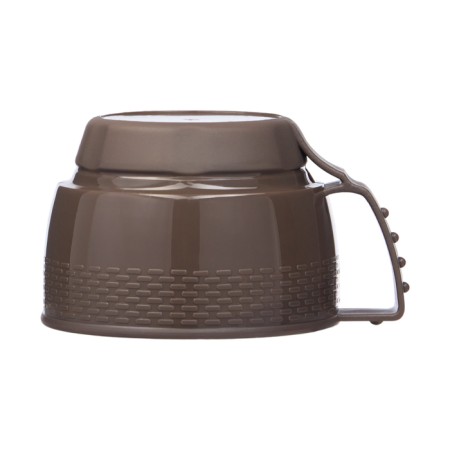 Thermos 1.8 l, with a glass flask, retains heat 12 hours, with a mug, brown-3