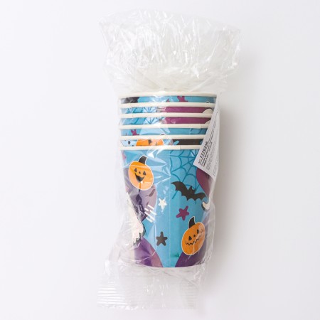 A single -time paper glass "Ghost", 250 ml-5