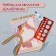 Quilling set of 170 strips with "ballerina" tools 25x33.7 cm