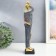 Souvenir Polystone "Family - dad, mom and child, in sweaters" 13x6x32.5 cm
