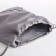 Shoe bag on the lace, Textura, colorful/gray color