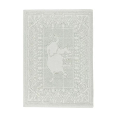 Arya boho rug, 50x70 cm, green color
