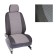 Auto-Cherkhly for Hyundai Sonata VI, 2011-2014, dark gray, set