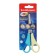 Baby scissors for left -handed 13.5 cm, Erichkrause Joy Pastel, with a ruler on blades, rounded ends, blister