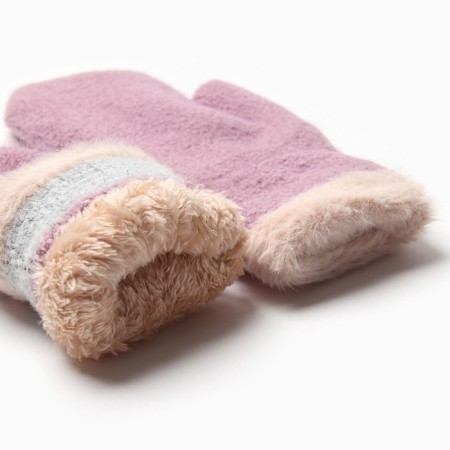 Women's mittens at the lawsuit Minaku Sunny 22 cm lilac-2