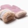 Women's mittens at the lawsuit Minaku Sunny 22 cm lilac