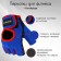 Gloves sports onlytop, p. XL, blue/red color