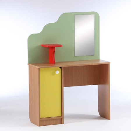 Hairdresser, 800x300x1100, chipboard, case - beech, facades - colored