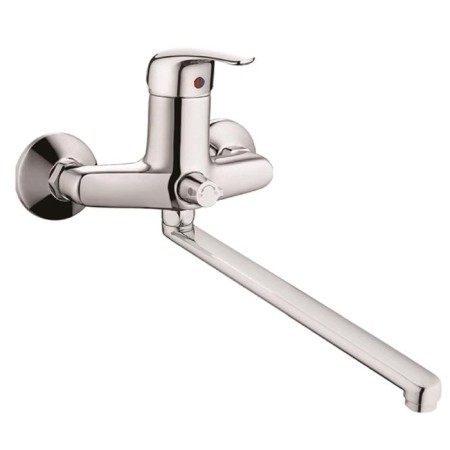 Bath mixer Rush Corsica CO4240-51, single-leaf, long spout, chrome