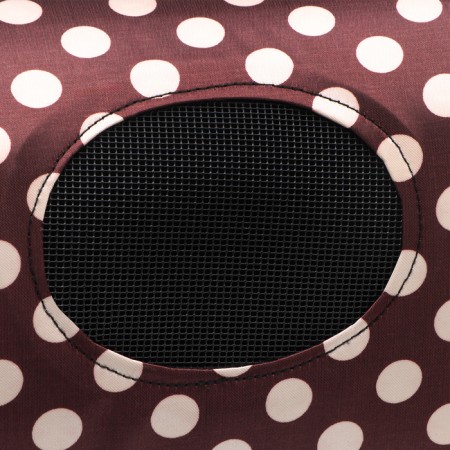 Bag - carrying for animals "peas", brown, size S, 37.5 x 17 x 22 cm-7