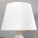 Sallery light lamp E27 40W white-gold 30x30x50 cm