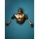 Figure "Phantom", polystone, 85 cm, color gold