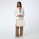 Women's bag with lightning, milk color