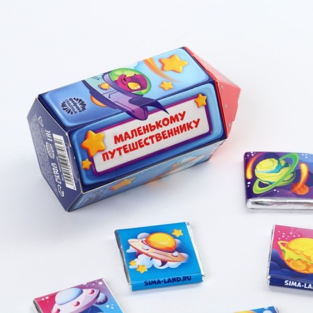 Chocolate "Little Traveler", (5 g x 6 pcs.)-1