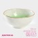 Porcelain shares “Cosmos”, 370 ml, D = 13.1 cm, green color