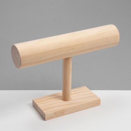 Catch stand, bracelets, chains, 23.5 × 8 × 18 cm, d = 5 cm, wood-2