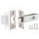 Smeal Punto DB-45 SN valve, matte chromium color