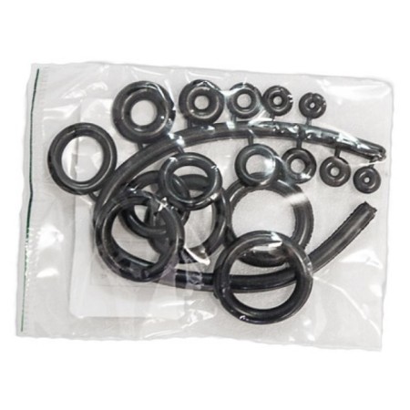 A set of rings for rods, spinning rods, silicone-1