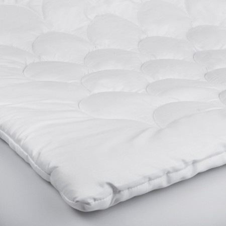 Blanket "Soft", size 140 x 205 cm, white color-2