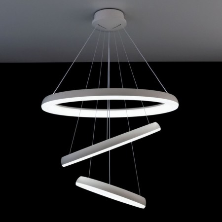 Suspended Citilux “Jupiter Smart” CL730A150S 75x75x40 cm, 3x56.7W, LED, white color-1