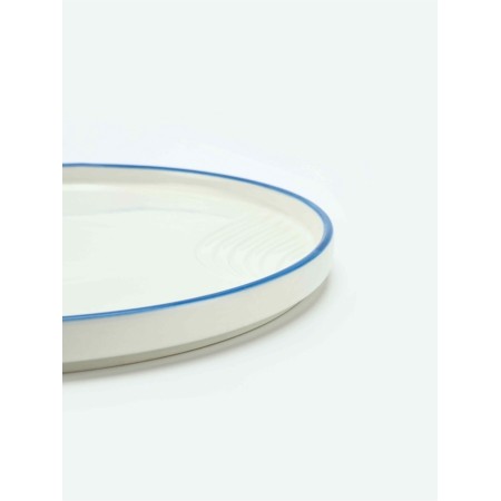 Ceramic Dolce Ceramo plate. Ocean, 23 x 23 cm-1