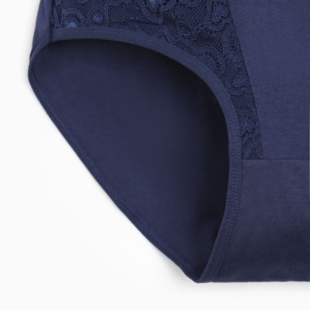 Panties female color dark blue, size 52-54-1