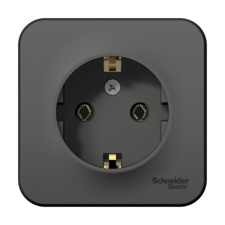SEM SE BLANCA, 16 A, 250 V, invoice, with salary, IP20, anthracite, Blnra010116
