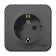 SEM SE BLANCA, 16 A, 250 V, invoice, with salary, IP20, anthracite, Blnra010116