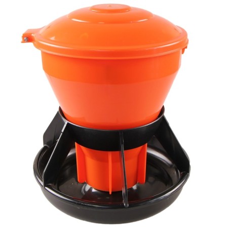 Bunker feeder for piglets for 5 kg, plastic, lstl