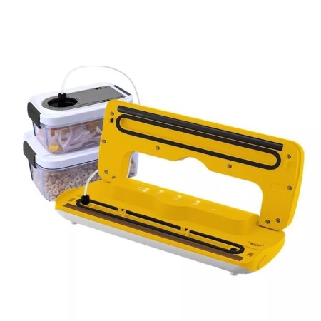 Vacuumor KitFort KT-1536-3, 120 W, l/min, white-yellow-4