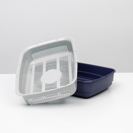 The tray is large with the Atlantis “Standard” net, 42 x 31 x 10 cm, purple,-3