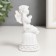Polystone souvenir "Snowty angel on the bell" 8x4.2x4 cm