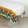 The single tablecloth “Happy Birthday”, cars, 180x137 cm