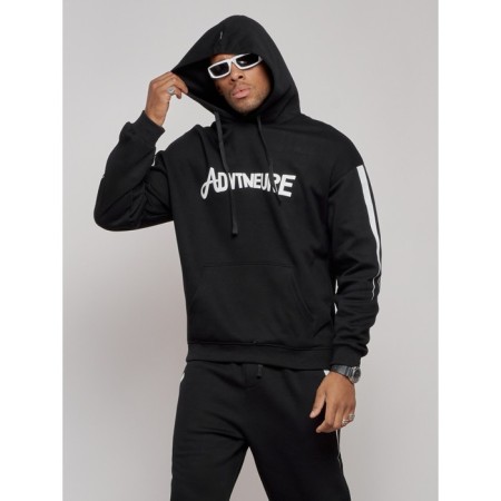 Sports suit men's, size 56, black color-5