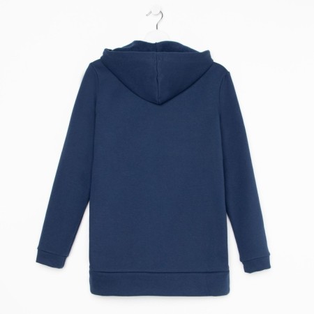 Female hoodies, blue color, size 44-8