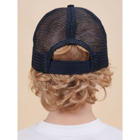 Children's cap, size 48-50, dark blue color-1