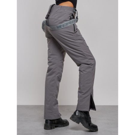Semi -combinezone Ski Drapeted female, size 50, color gray-8