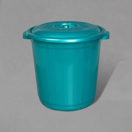 Food tank with a lid, 25 l, mix-9