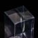 Folding box from PVC 7 x 7 x 12 cm