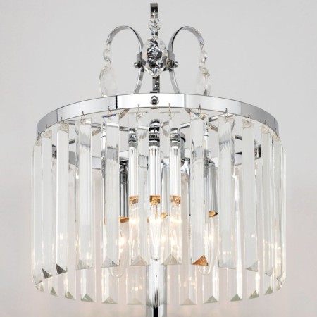 Enlargon decorative lamp Citilux "Inga" CL335831 27x27x56 cm, 3x60W, E14, Gray color-7