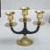 Summary for 3 candles "Osman" Brass 13 cm