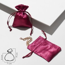 Site gift bag, 7 × 9 cm, color bright purple