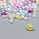 Beads for creativity plastic "Round. Assorted Makarun" d = 3-8 mm, set 10 grams