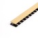 Flexible threshold with fastener Smartprofile BR 206 Oak Ferrara Light, 3 m