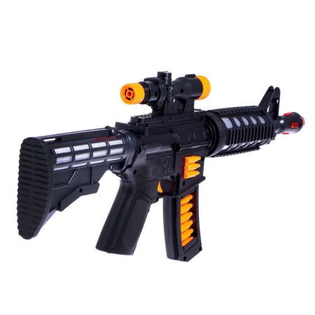 M4 automatic, light, sound, works from batteries-2