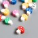 Beads for the creativity of PVC "Fleeter" set 25 pcs 0.5x0.8x1 cm